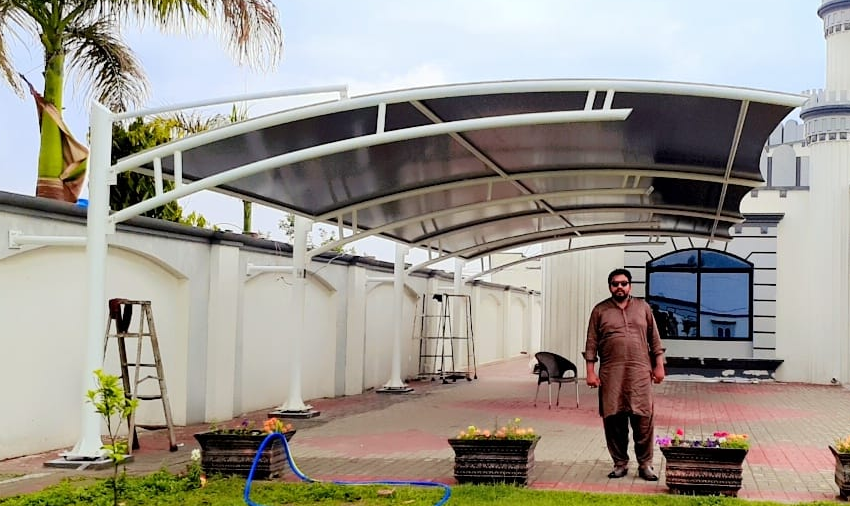 Tensile Car Parking Shade